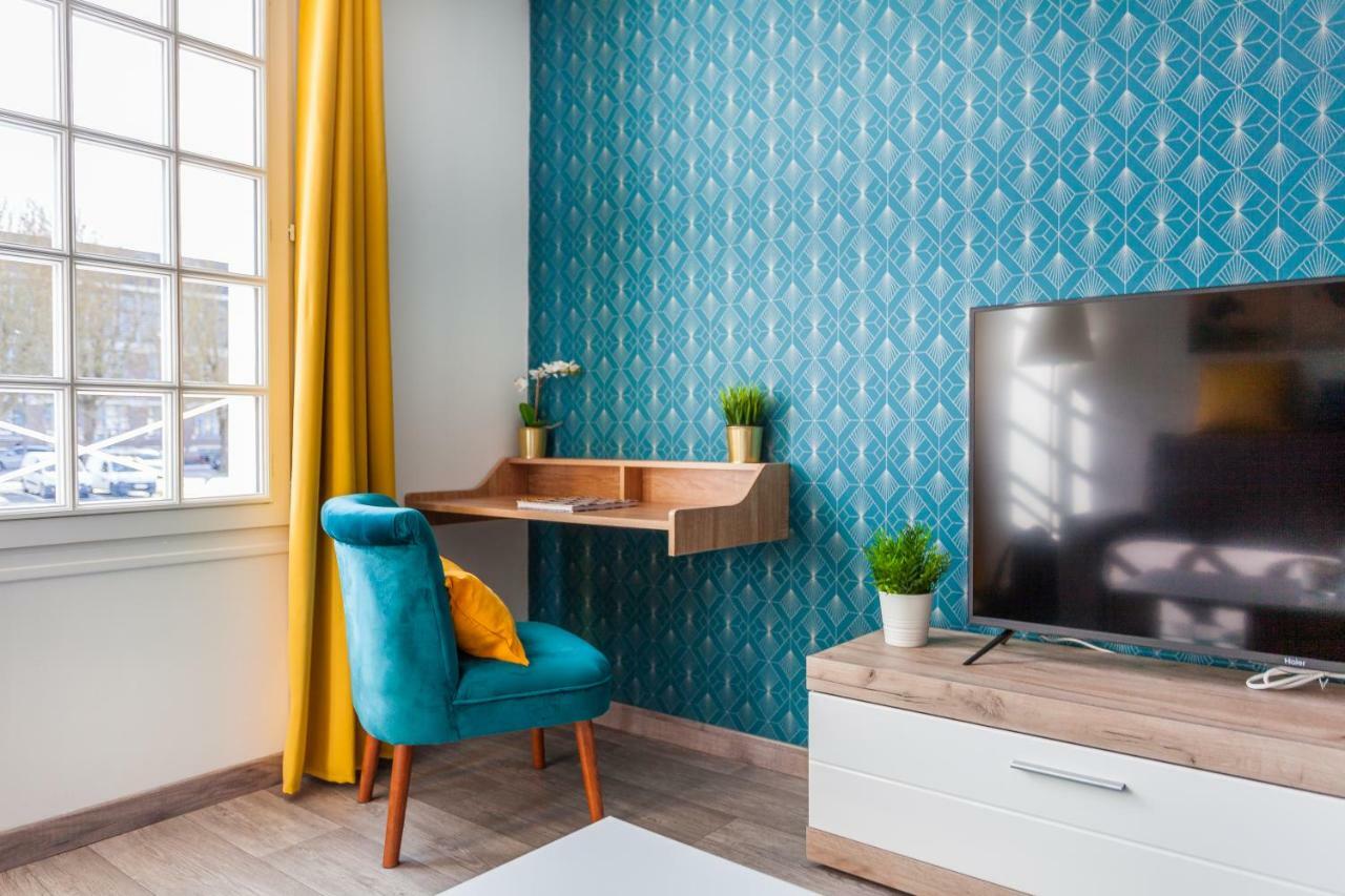Le Quai Amienois - Nid Douillet Moderne Face A La Cathedrale Apartment Амиен Екстериор снимка