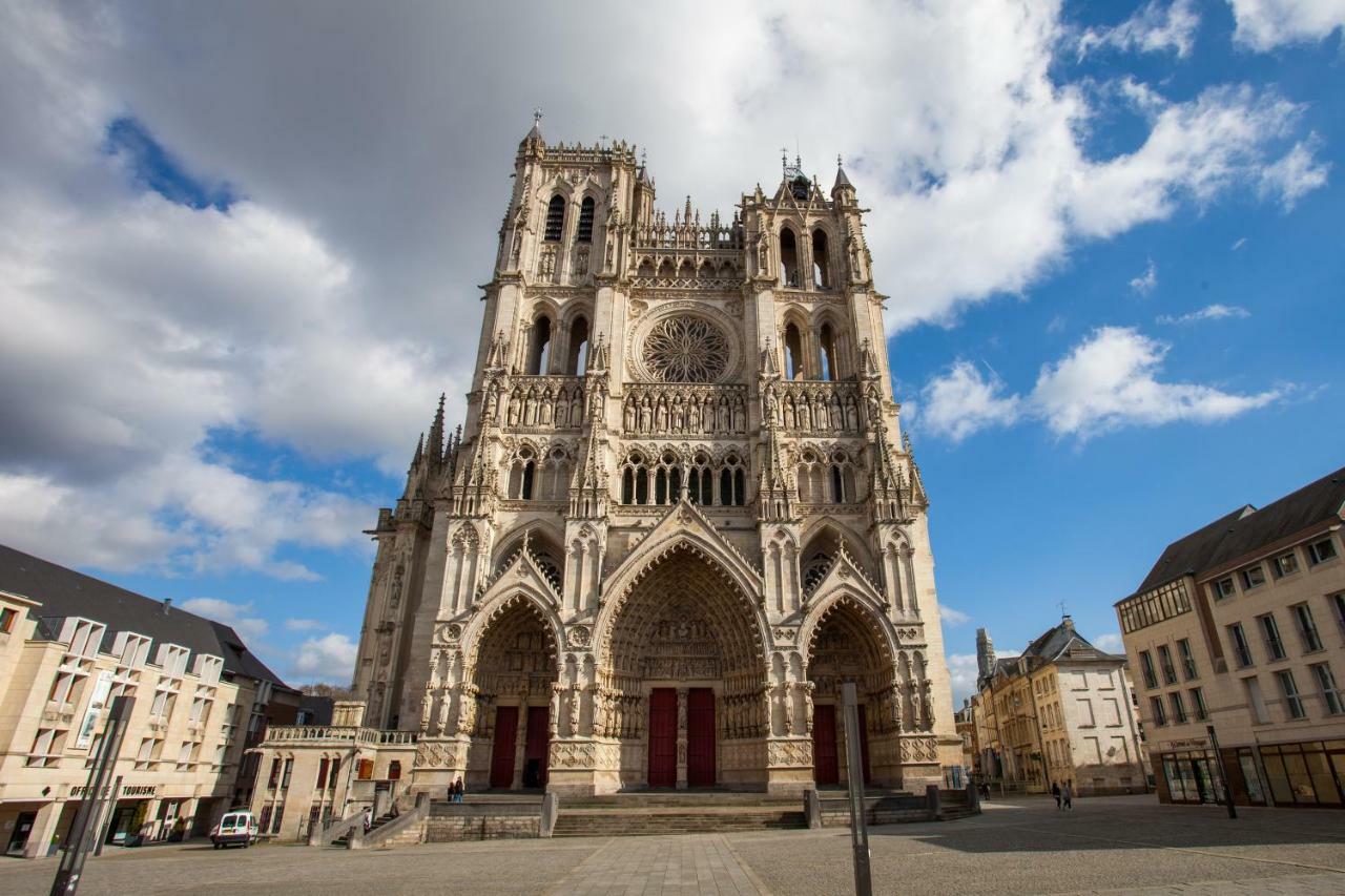 Le Quai Amienois - Nid Douillet Moderne Face A La Cathedrale Apartment Амиен Екстериор снимка