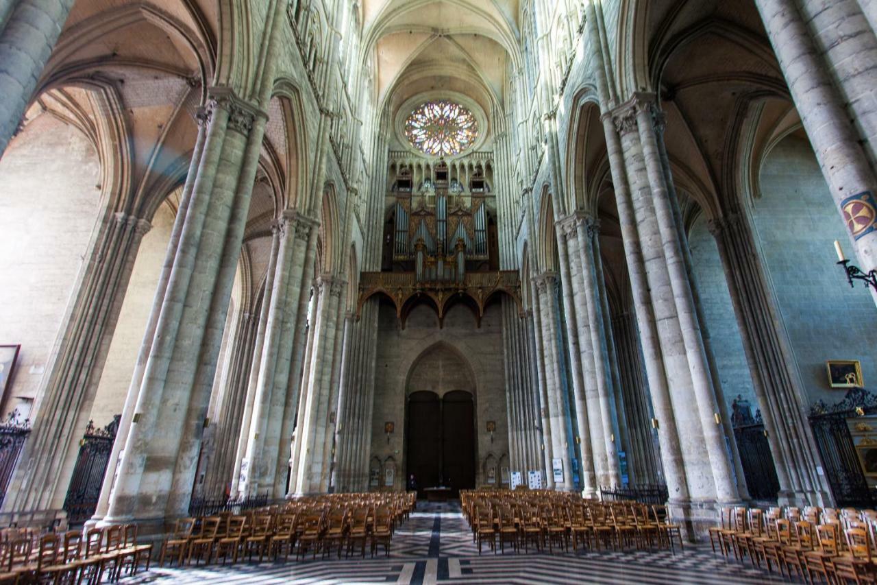Le Quai Amienois - Nid Douillet Moderne Face A La Cathedrale Apartment Амиен Екстериор снимка